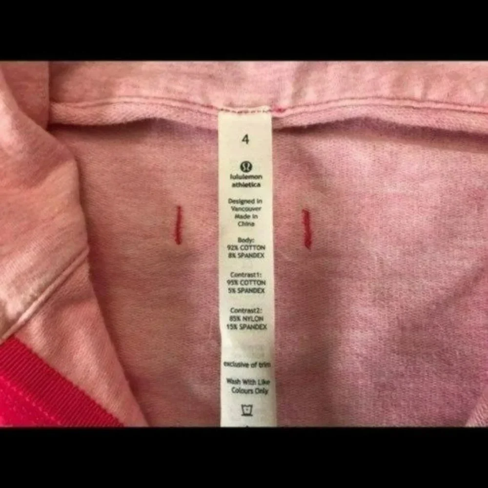 Lululemon Voyage Jacket Raspberry Glo, Size 4 - Picture 3 of 5